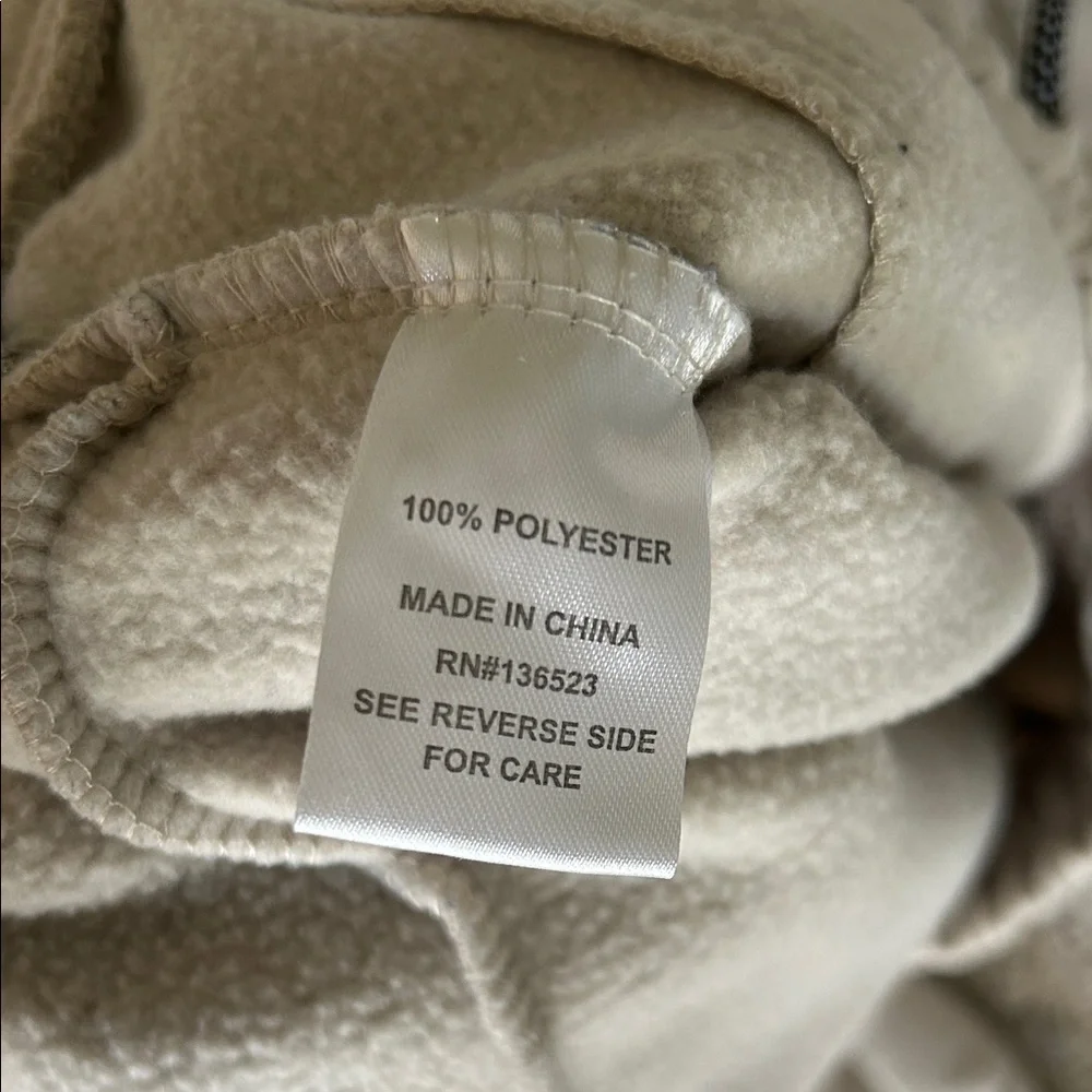 Brooklyn Cloth Mens Joggers - Cream and Gray - Picture 7 of 9